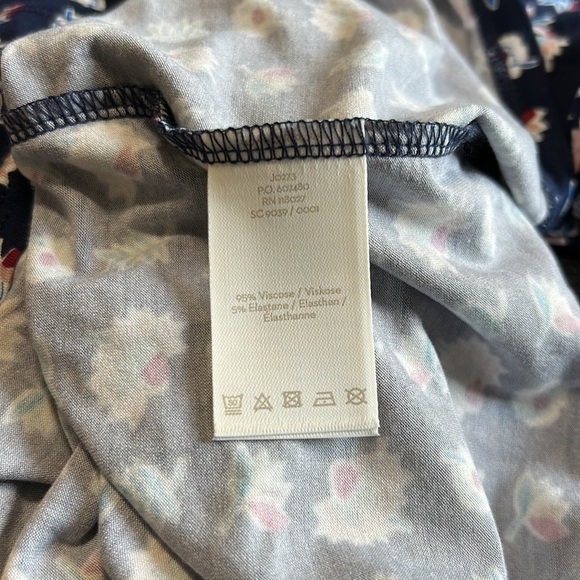 BODEN Navy Flower Press Miriam Tunic Dress Floral Sz 4 NEW - Picture 13 of 14
